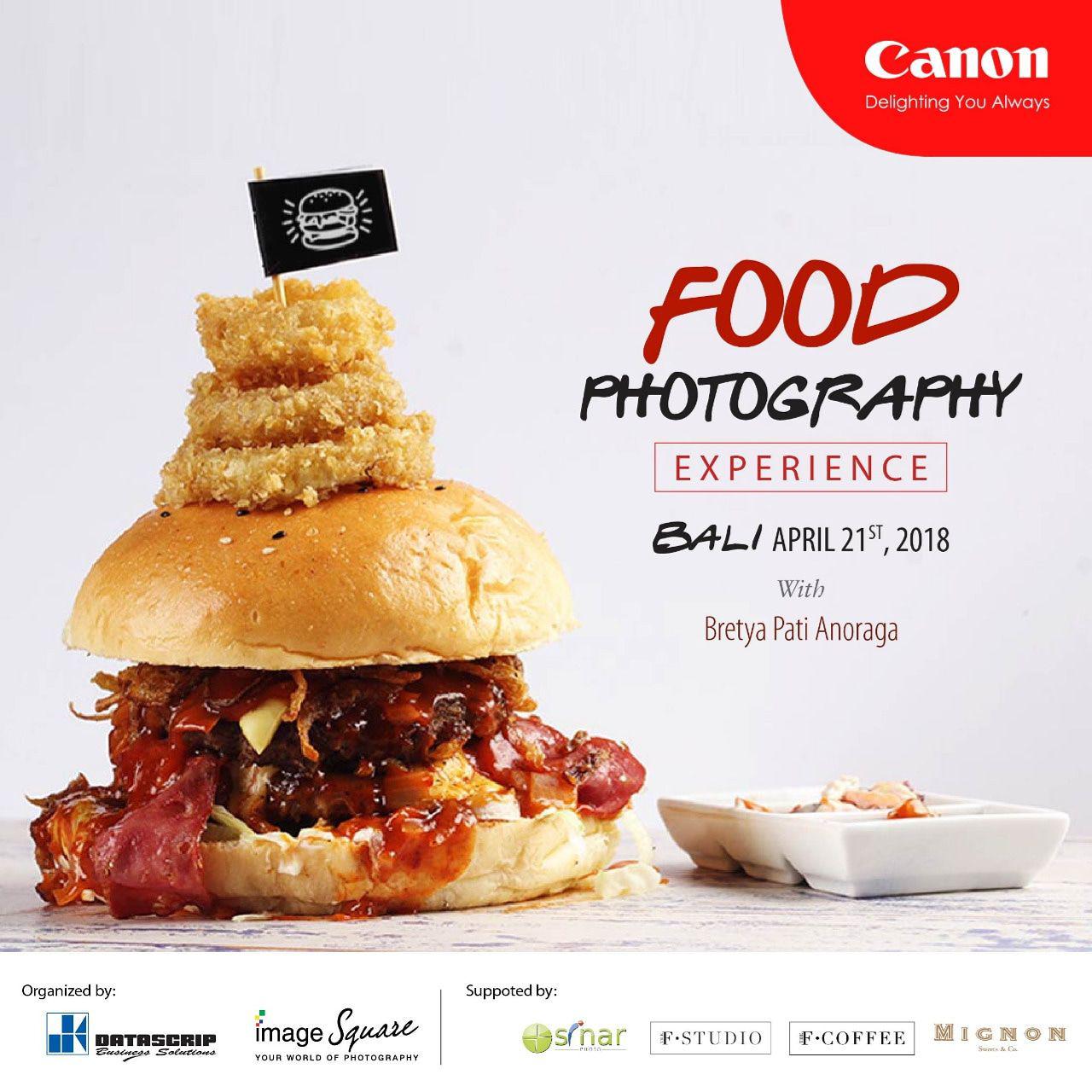 Food Photography Experience - Bali 2018