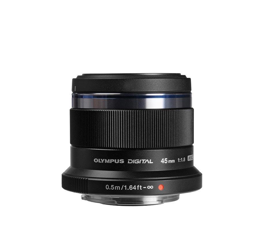 olympus lens zuiko micro 45mm f1.8 black