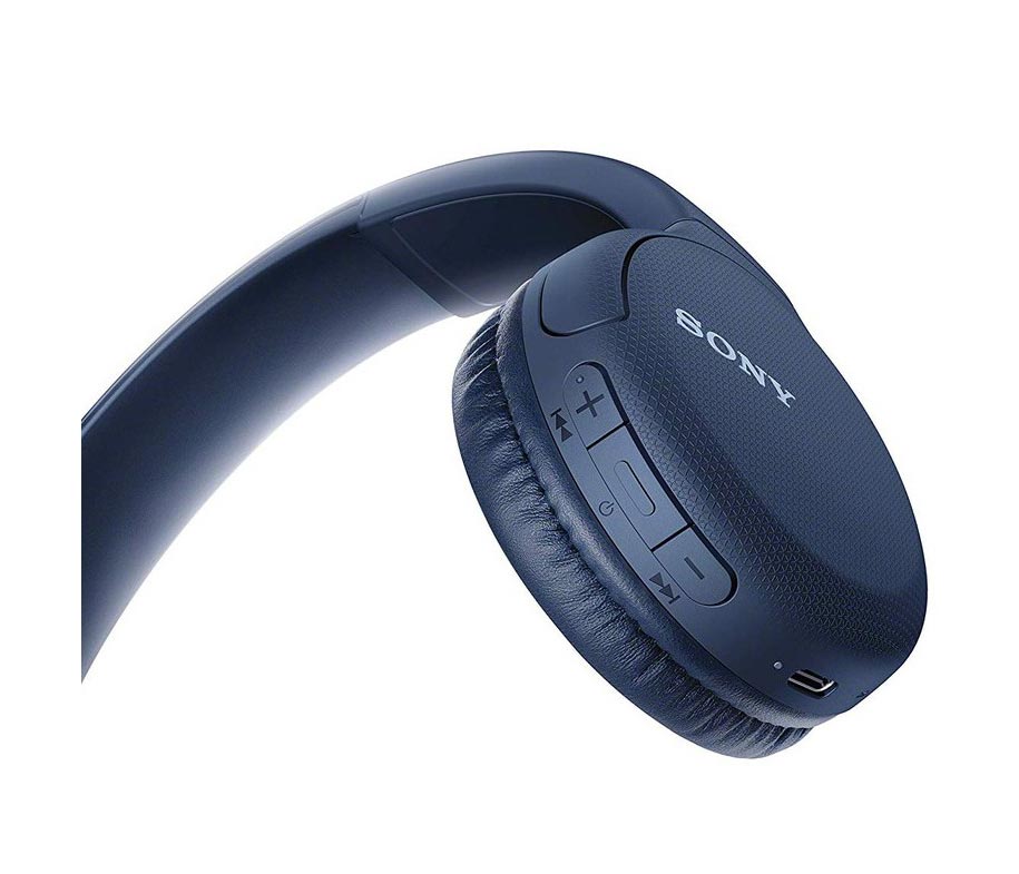 Sony Wh Ch Wireless On Ear Headphones Blue Sinar Photo Digital