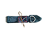 Fix Strap Hand Strap 1AH Black Cotton with Black Leather Red Yarn