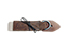Fix Strap Hand Strap 1AH Cream Cotton with Dark Brown Leather Cream Yarn