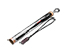 Gariz Wrist Strap XS-WB3 Black Plus Light Brown