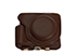 MYER Leather Case for Fuji X-70 Coffee