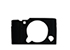 MYER Silicon Case For Fuji XA3 Black