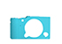 MYER Silicon Case For Fuji XA3 Blue