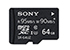 Sony Memory Card SR-64UZA/T 64GB 95/90mbs Class10 U3